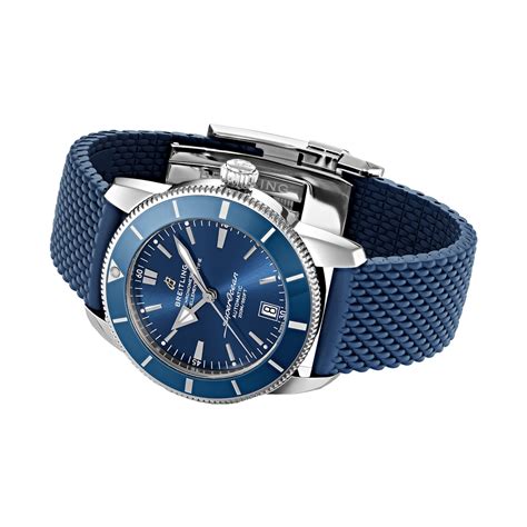 breitling superocean heritage rubber strap